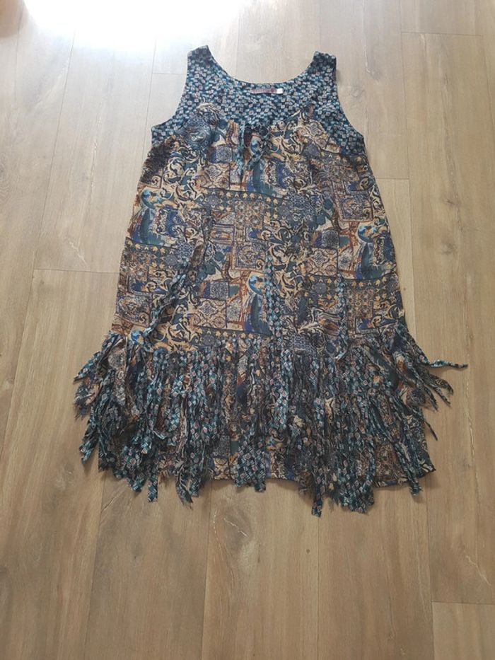 Robe à franges