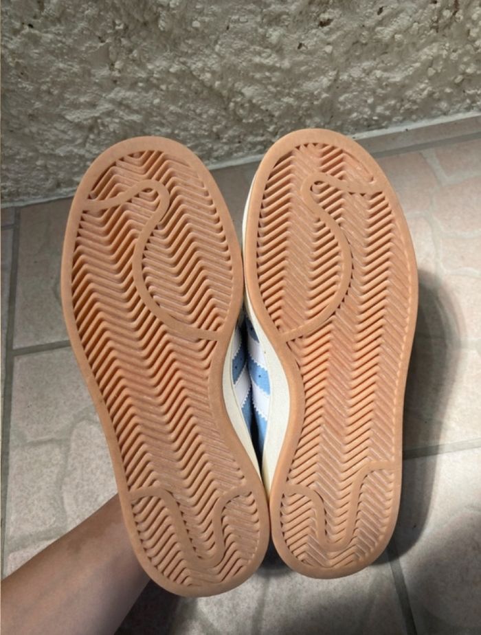 Adidas campus bleu clair - photo numéro 4