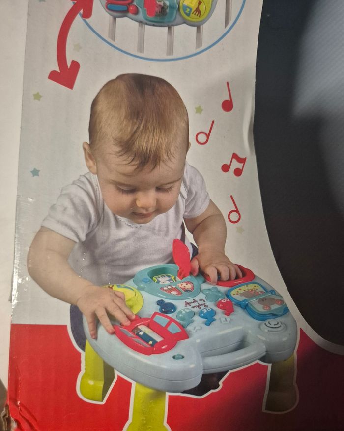 Centre d'activités/ table d'activités Sophie la girafe vulli 2 en 1 - photo numéro 4