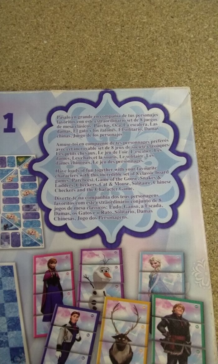 Jeu de société reine des neiges - photo numéro 4