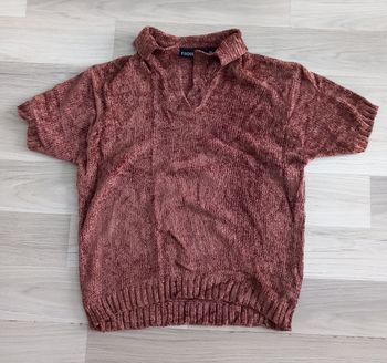 Polo femme marron Folia taille M