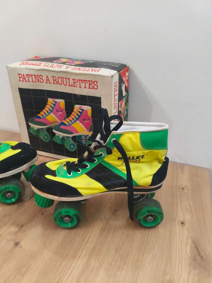Patin à roulettes vintage rollet sport - photo numéro 2
