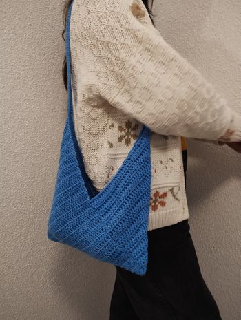 Petit sac bleu
