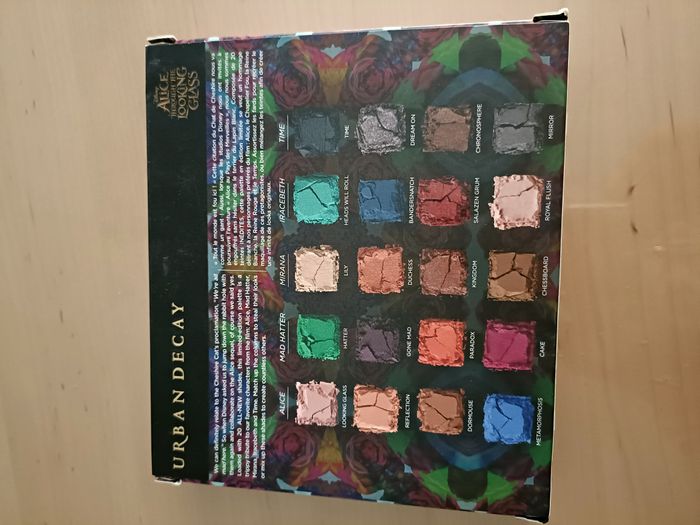 PALETTE URBAN DECAY ALICE LOOKING THROUGH THE GLASS - photo numéro 2