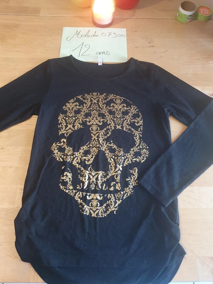 t shirt manches longues gémo 12ans