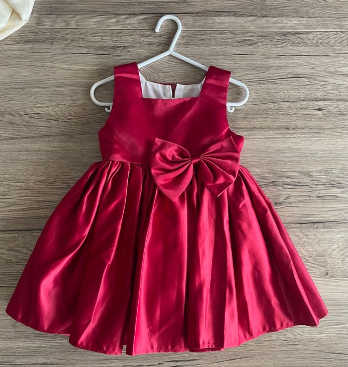Robe rouge fille 2-3ans