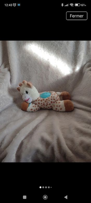 Sophie la girafe veilleuse 