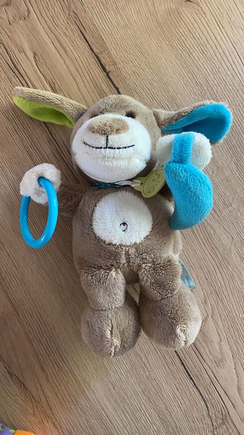 Peluche hochet