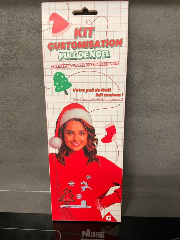 Kit de customisation pull de noel