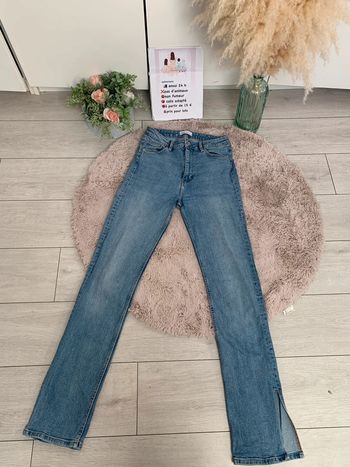 Jean bleu clair évasé