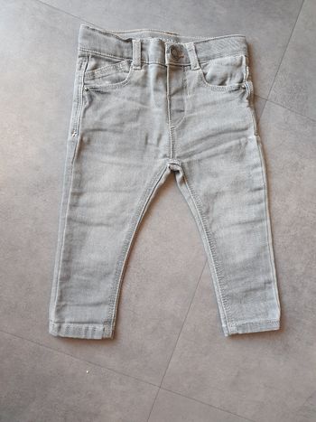 Jean gris Zara 6-9 mois