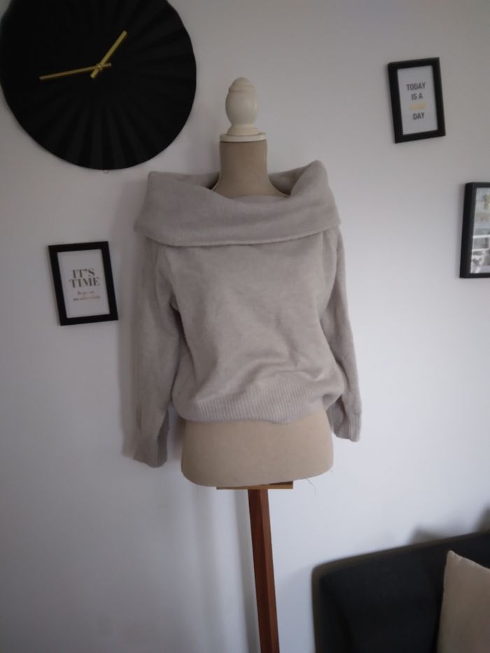 Pull épaule dénudé - photo numéro 6