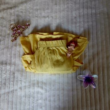 Jupe jaune • 10 ans • Kiabi 