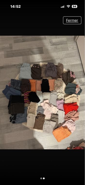 Lot de vêtements fille 3 mois
