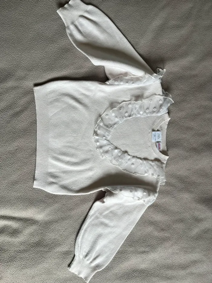 Pull Zara dentelle