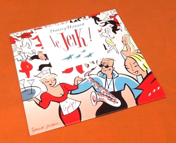 Vinyle 45 tours Thierry Hazard  Un jour c' est oui un jour c' est non  (1991)
