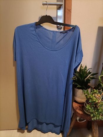 Tshirt / tunique uni bleu