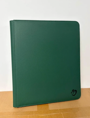 Classeur pour top loader vert