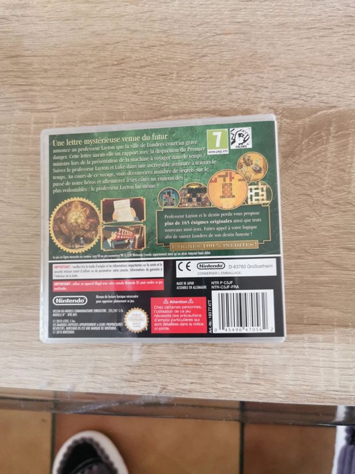 Professeur layton et le destin perdu ds - photo numéro 3
