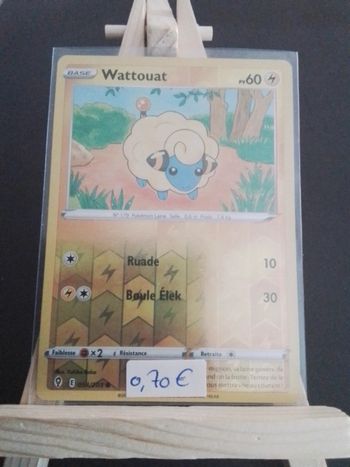 Carte Pokémon Wattouat Reverse 54/203