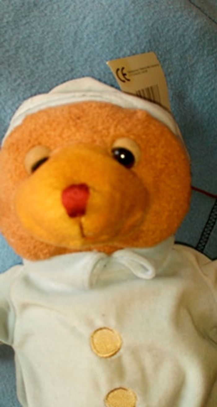 Peluche doudou ourson neuf - photo numéro 2