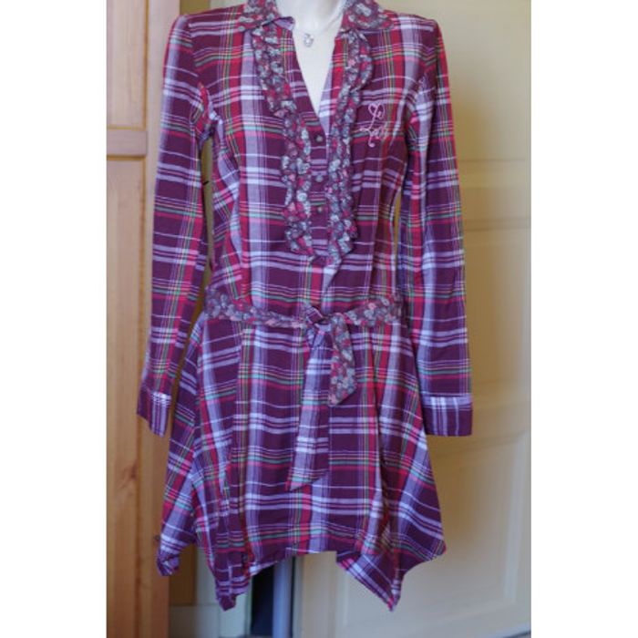 LOIS - Robe chemise déstructurée T L - photo numéro 8