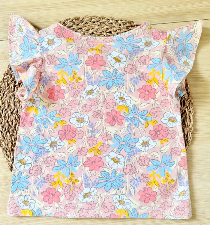 Tee-shirt imprimé fleuri pastel H&M - photo numéro 2