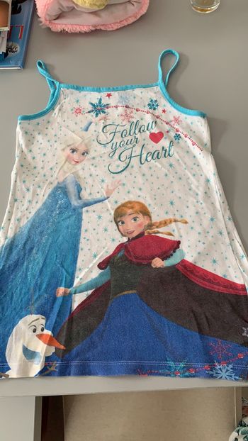 Chemise nuit Reine des neiges 5 ans