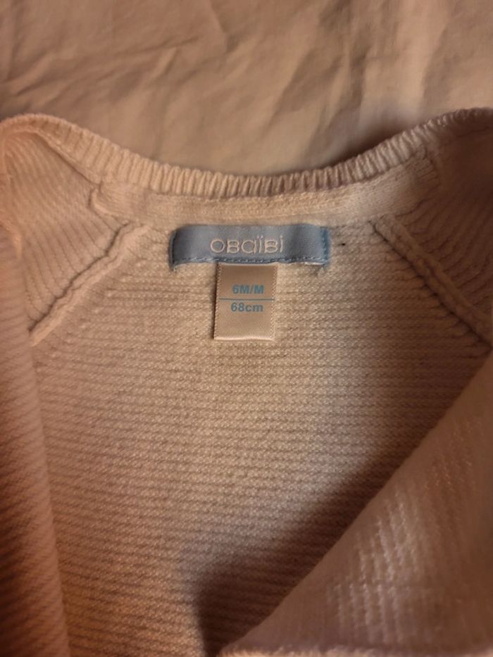 Gilet obaïbi 6 mois - photo numéro 4