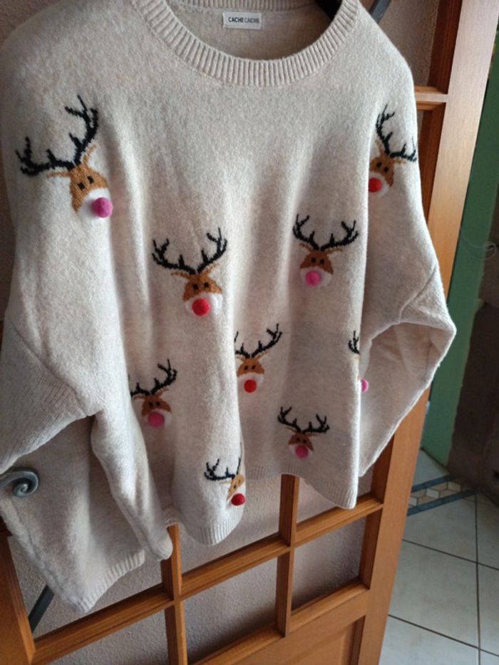 Pull noël femme XL - photo numéro 2