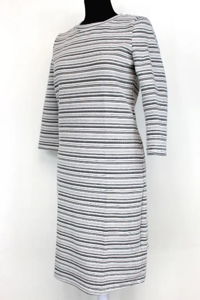 Robe Demi-Saison Yessica (C&A) - Rayures Texturées - photo numéro 2