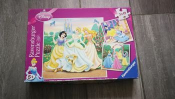 Lot de puzzles 5 ans Princesses