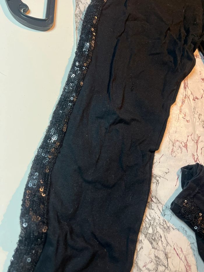 Legging noir sequin Kiabi - photo numéro 2