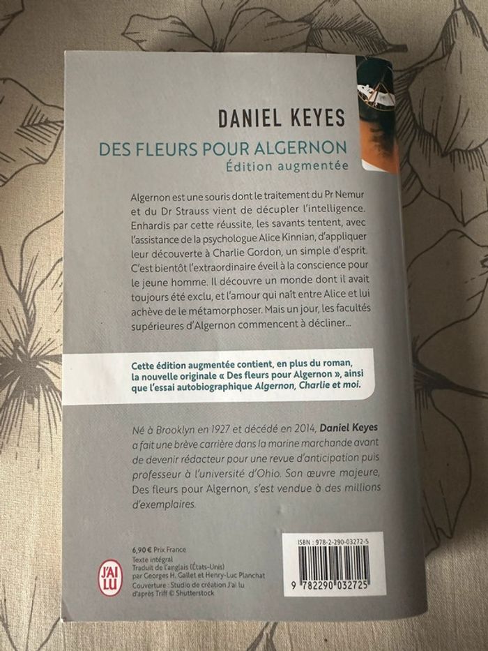 Livre Des fleurs pour Algernon - photo numéro 2