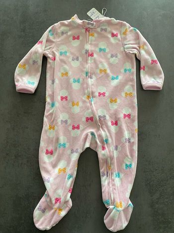 Pyjama épais multicolore Minnie Disney Primark 9-12 mois/80 cm [107B070]