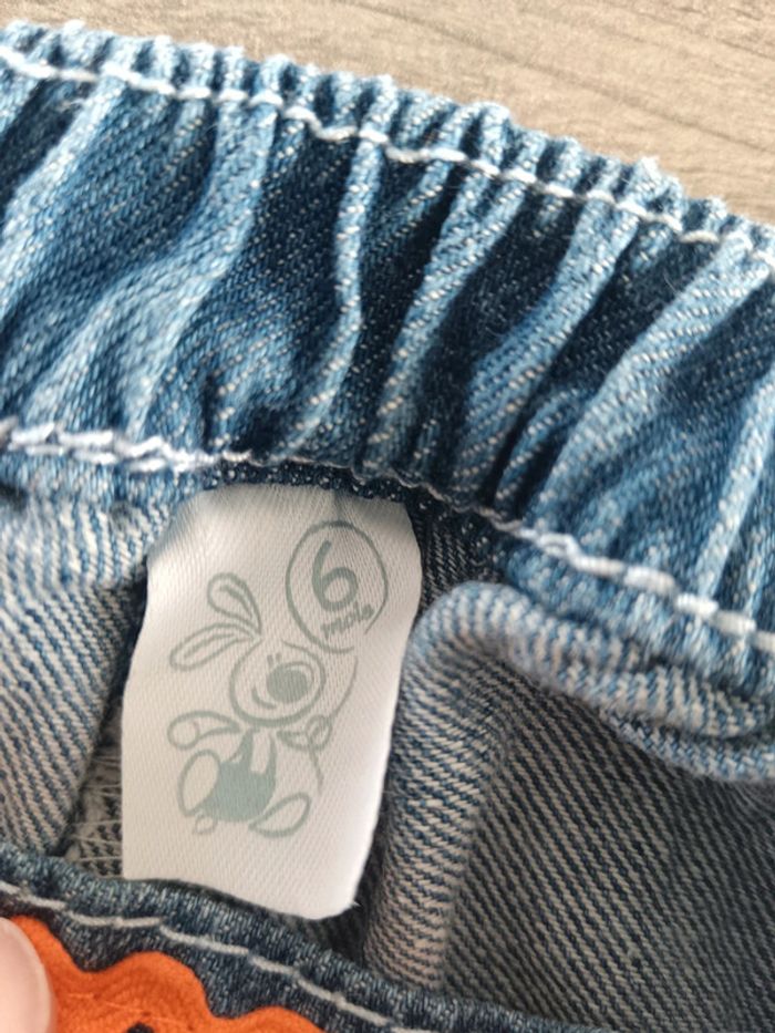 🌞 lot jeans et bodie 6 mois très Bon état - photo numéro 6