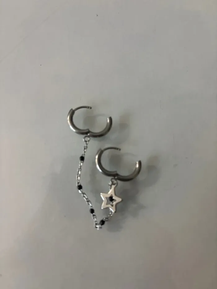 boucle d’oreille étoile - photo numéro 2