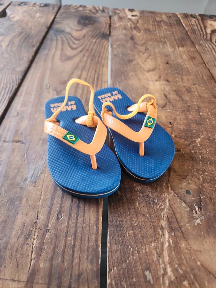 Tongs enfant avec elastique