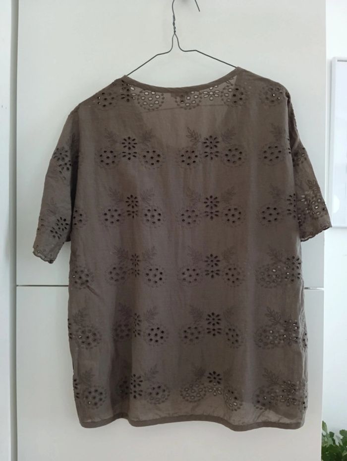 Blouse légère broderie anglaise Bensimon - photo numéro 5