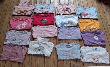 Lot de 16 tshirt manche longue taille 3 ans