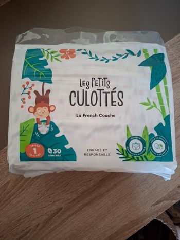 Couches Les petits culottés Taille 1 - 79 couches pour 15 euros