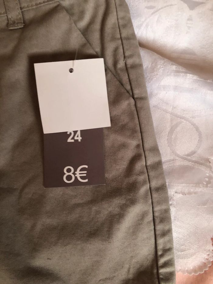 Ensemble garcon neuf short et tee shirt manches longues 24 mois - photo numéro 5