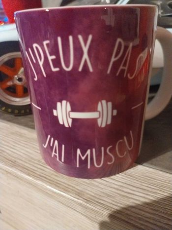 Mug humour muscu