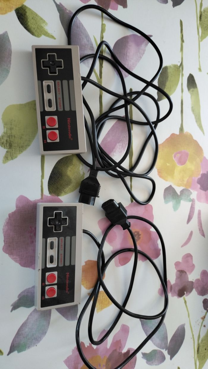 Lot de deux manettes pour Nintendo NES