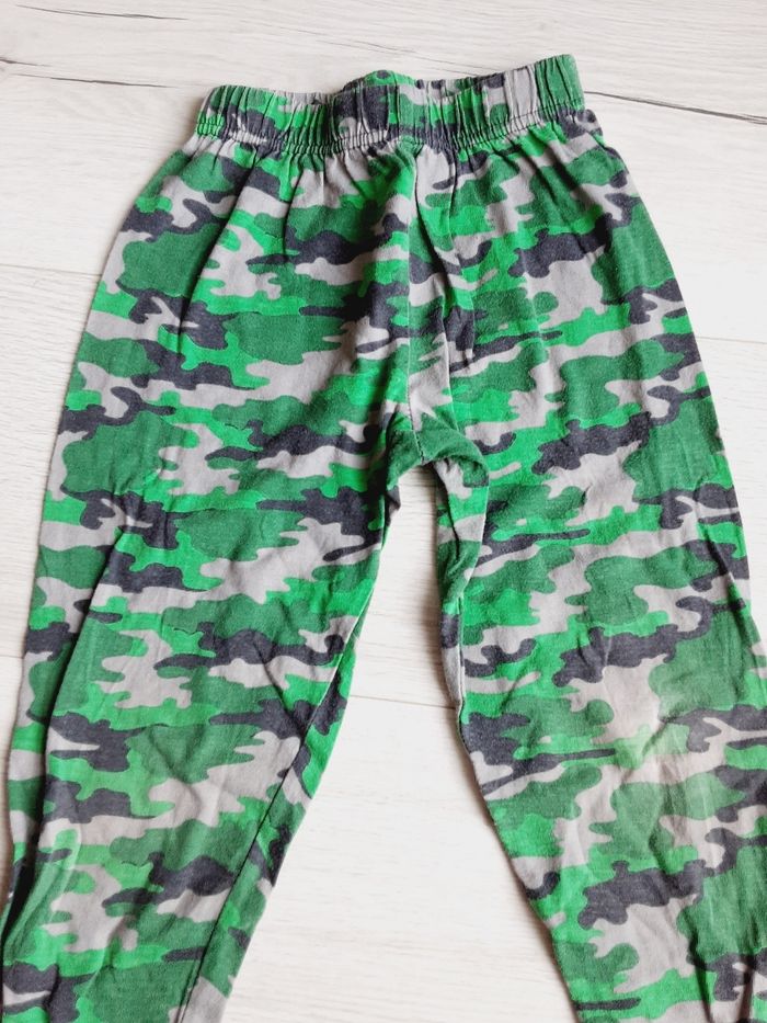 Vêtement garçon pantalon bas de pyjama militaire Nickelodeon 4 ans - photo numéro 2