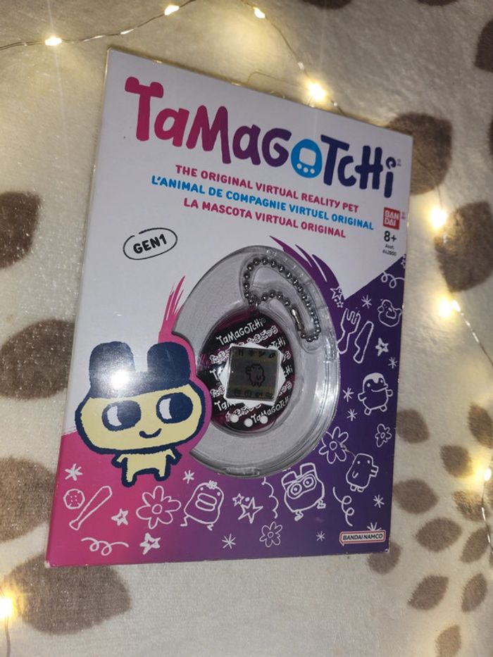 Tamagotchi Bandai Gen 1 violet écriture japonaise - photo numéro 2