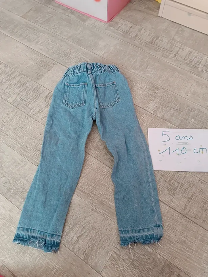 Pantalon jean Mango 5 ans 110 cm - photo numéro 4