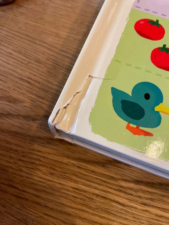 Livre cartonné à toucher Mon grand imagier à toucher - photo numéro 10