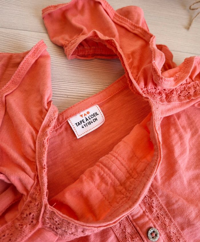 Lot ensemble fille short tee-shirt débardeur Tape à l'oeil TAO Gémo 4 ans - photo numéro 8