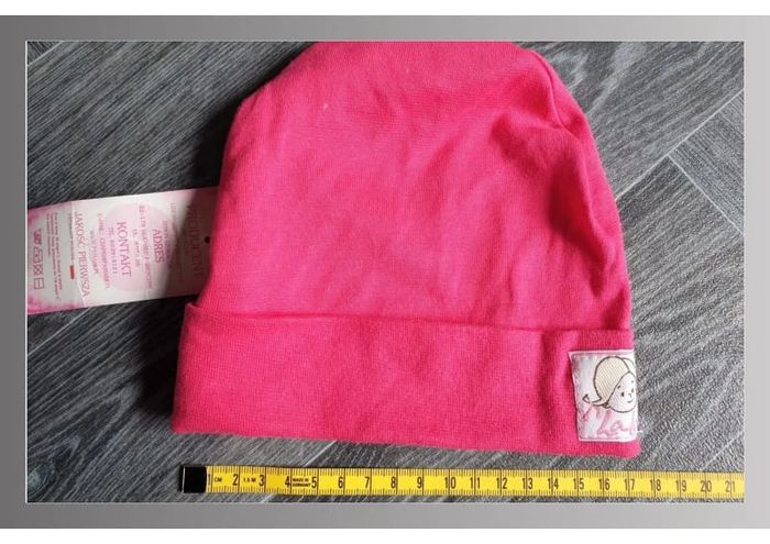 bonnet bébé rose "Lala" Pamami - photo numéro 2